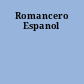 Romancero Espanol