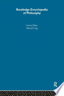Routledge Encyclopedia of Philosophy : 9 : Sociology of knowledge-Zoroastrianism