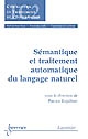 Sémantique et traitement automatique du langage naturel