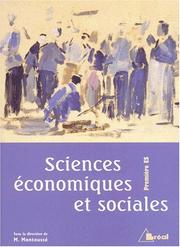 Sciences économiques et sociales, première ES