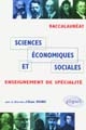 Sciences économiques et sociales : baccalauréat, enseignement de spécialité