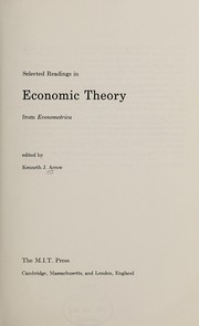Selected readings in economic theory from Econometrica