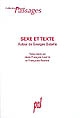 Sexe et texte : autour de Georges Bataille