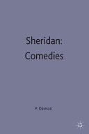 Sheridan comedies : the rivals, a trip to Scarborough, the school for scandal, the critic : a casebook