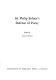 Sir Philip Sidney's defense of poesy