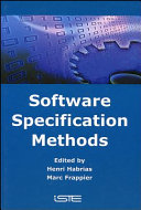 Software specification methods