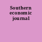 Southern economic journal