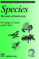 Species : The units of biodiversity