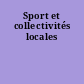 Sport et collectivités locales