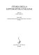 Storia della letteratura italiana : Vol. 14 : Bibliografia della letteratura italiana, Indici
