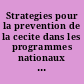 Strategies pour la prevention de la cecite dans les programmes nationaux 2eme ed.