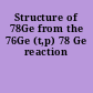 Structure of 78Ge from the 76Ge (t,p) 78 Ge reaction