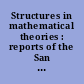 Structures in mathematical theories : reports of the San Sebastian international symposium, september 25-29, 1990