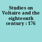 Studies on Voltaire and the eighteenth century : 176