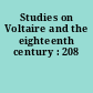 Studies on Voltaire and the eighteenth century : 208