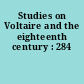 Studies on Voltaire and the eighteenth century : 284