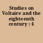 Studies on Voltaire and the eighteenth century : 4