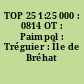 TOP 25 1:25 000 : 0814 OT : Paimpol : Tréguier : Île de Bréhat