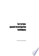 Terrorism : special investigation techniques