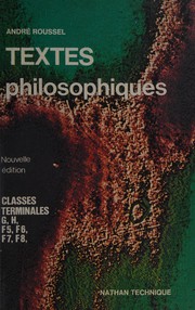 Textes philosophiques : classes terminals F5, F6, F7, F8, G, H