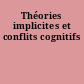 Théories implicites et conflits cognitifs