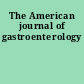 The American journal of gastroenterology