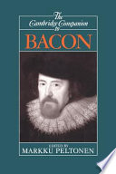 The Cambridge Companion to Bacon