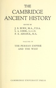 The Cambridge ancient history : Volume V : Athens 478-401 B. C.