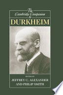 The Cambridge companion to Durkheim