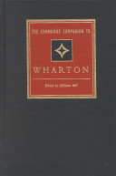 The Cambridge companion to Edith Wharton