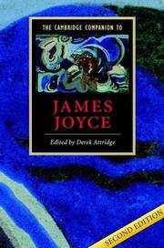 The Cambridge companion to James Joyce