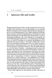 The Cambridge companion to Spinoza