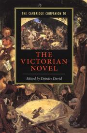 The Cambridge companion to the Victorian novel