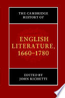 The Cambridge history of English literature, 1660-1780