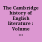 The Cambridge history of English literature : Volume V : The drama to 1642 : part one