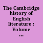The Cambridge history of English literature : Volume VIII : The age of Dryden