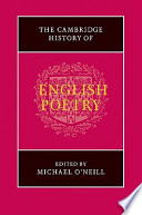 The Cambridge history of English poetry