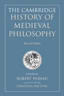 The Cambridge history of medieval philosophy