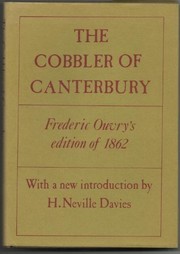 The Cobbler of Canterbury