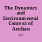 The Dynamics and Environmental Context of Aeolian Sedimentary Systems