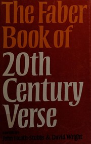 The Faber book of Twentieth century verse