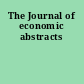 The Journal of economic abstracts