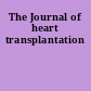 The Journal of heart transplantation