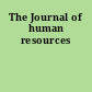 The Journal of human resources