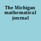 The Michigan mathematical journal