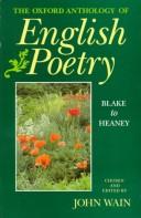 The Oxford anthology of English poetry : 1 : Spenser to Crabbe