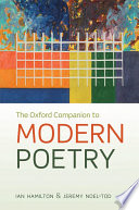 The Oxford companion to modern poetry