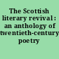The Scottish literary revival : an anthology of twentieth-century poetry