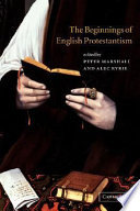 The beginnings of English Protestantism
