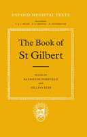 The book of St Gilbert